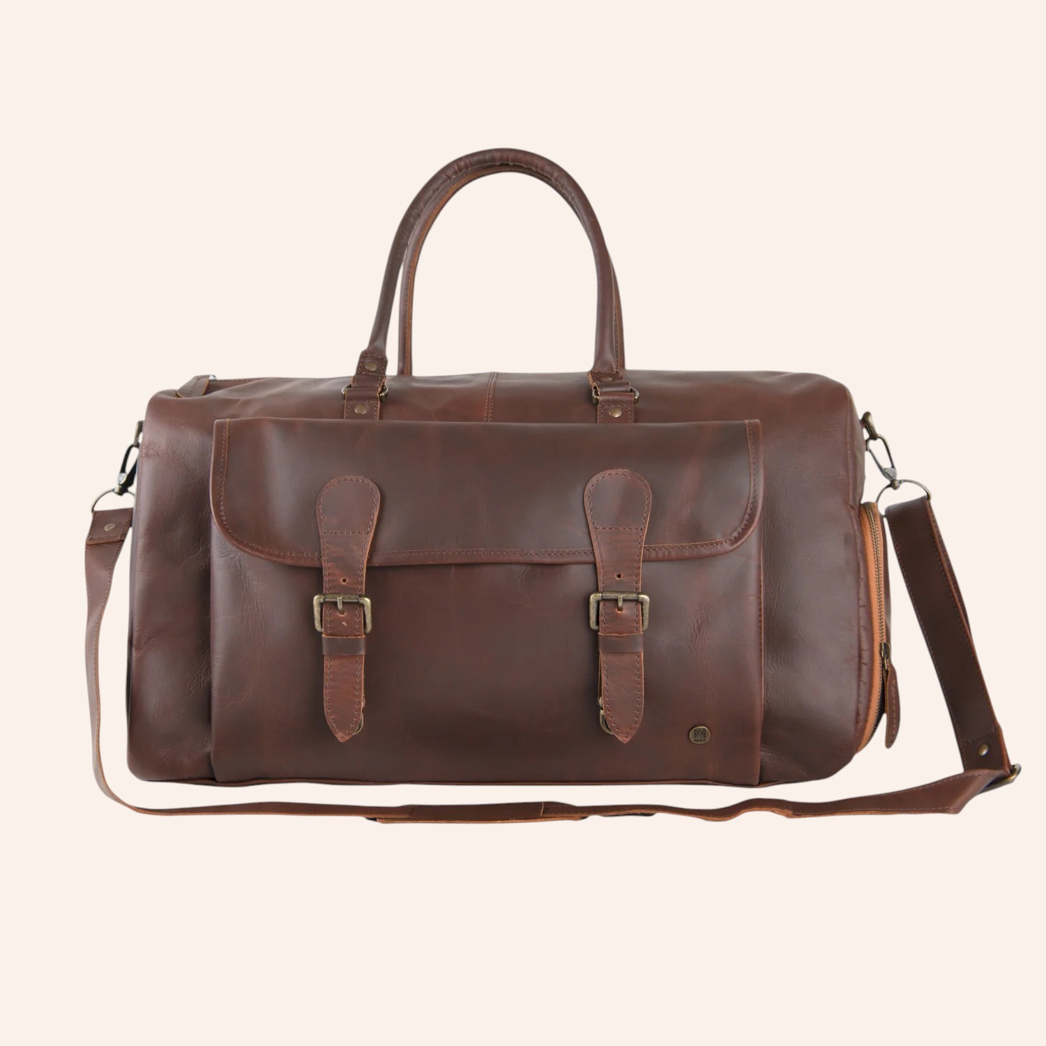 The Heritage Leather Duffle - Vintage Charm, Modern Function