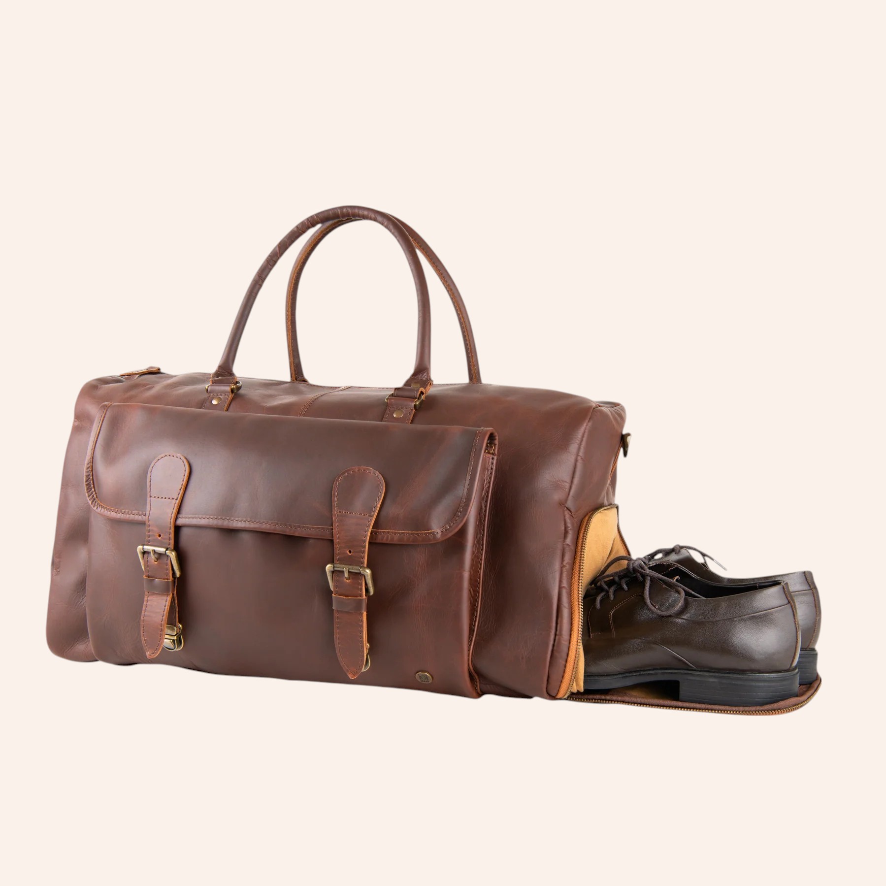 The Heritage Leather Duffle - Vintage Charm, Modern Function